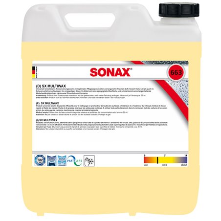 Sonax 663.600 Multiwax 10-Litre