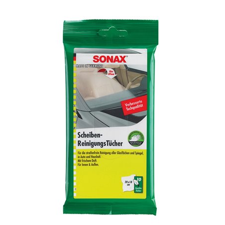 Sonax 415.000 Chiffons de Nettoyage Pare-brise - 10 pièces