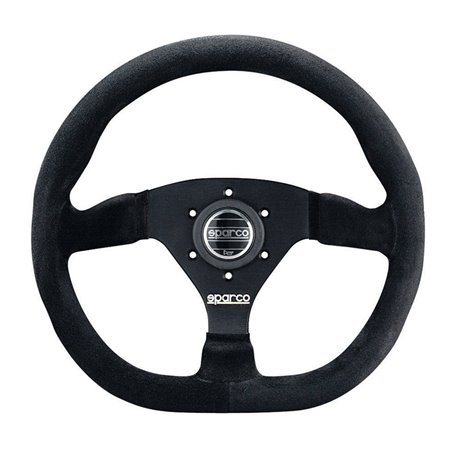 Sparco Volant Universel L360 - Suède Noir - Diamètre 330mm