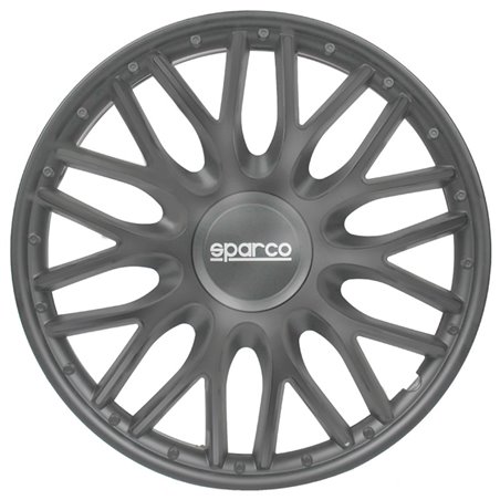 Sparco Enjoliveurs Roma - 14-pouces - Gris - Set de 4 pièces