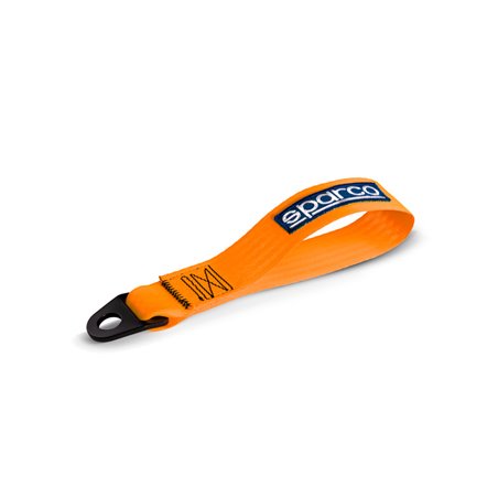 Sparco Sangle de Remorquage Performance - Orange Neon - max. 2000kg - Trou de 16mm