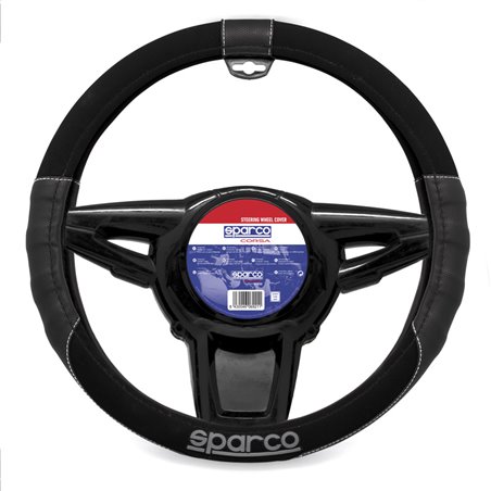 Sparco Couvre-Volant SPC - Noir/Grey - 37-39cm