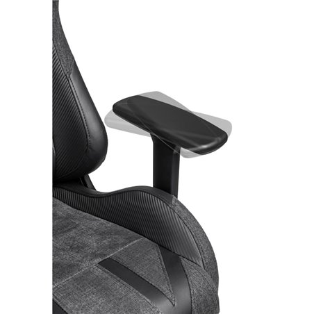 Sparco Fauteuil de bureau / Fauteuil Gaming Torino - Noir/Black - Réglable