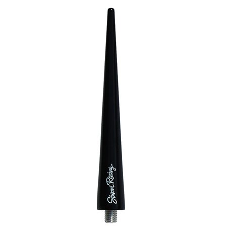 Simoni Racing Antenne d'Aluminium Slide - Noir - Longueur 10,5cm