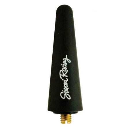 Simoni Racing Antenne de Caoutchouc 'Fun' - Noir - Longueur 5cm