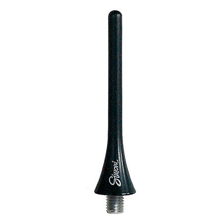 Simoni Racing Antenne d'Aluminium 8V Micro - Noir - Longueur 6,3cm