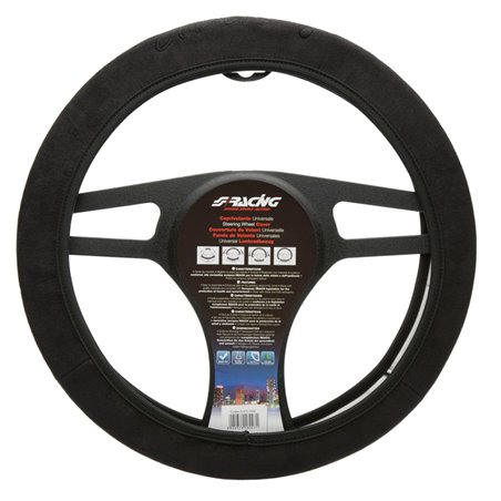 Simoni Racing Couvre-Volant Black Face - Microfibre Noir - 35-38mm