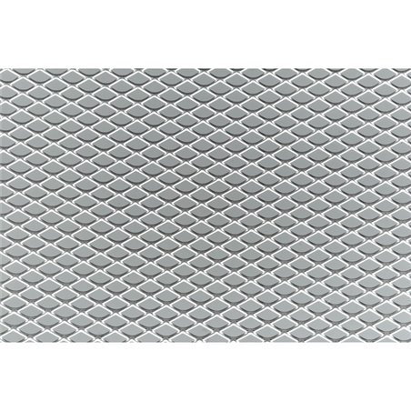 Simoni Racing Grille de Calandre Aluminium - 125x20cm - Maille Fine