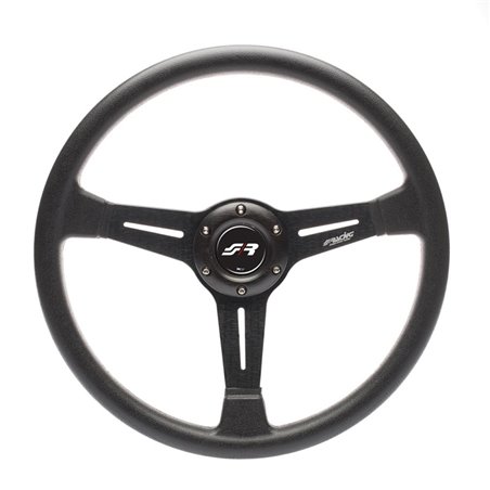 Simoni Racing Volant Universel Slag - PU Noir - Diamètre 350mm