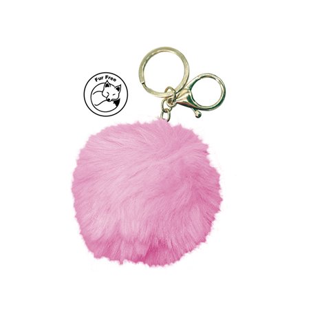 Simoni Racing Porte-Clés Fluffy Fur - Rose