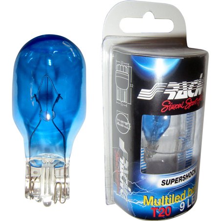 Simoni Racing T15 Ampoule Halogène 12V/16W - Superblanc - la pièce