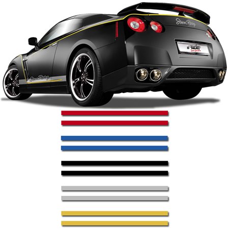 Striping auto-adhésif universel AutoStripe Cool270 - Rouge - 2+2mm x 975cm