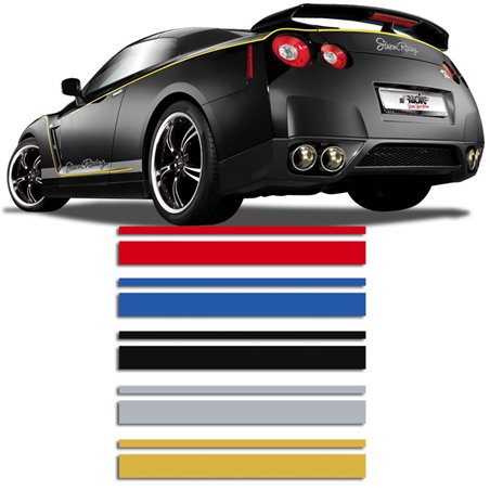 Striping auto-adhésif universel AutoStripe Cool350 - Rouge - 2+3mm x 975cm