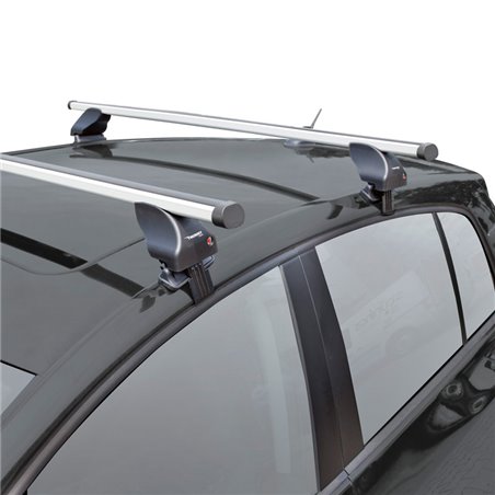 Jeu de barres de toit Twinny Load Aluminium A24 sur mesure pour Daewoo Matiz -2006/Hyundai Atos