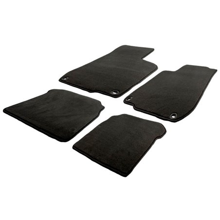 Set de tapis de sol en velours sur mesure pour Mercedes Citan (W420) Tourer / Classe-T (W420) MPV & Nissan Townstar MPV 2021-