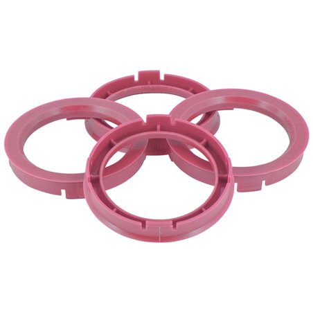 Set de Bagues de Centrage TPI - 67.1->64.1mm - Rose