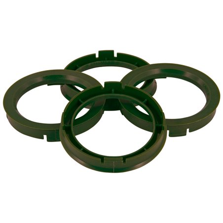 Set de Bagues de Centrage TPI - 67.1->65.1mm - Olive Vert