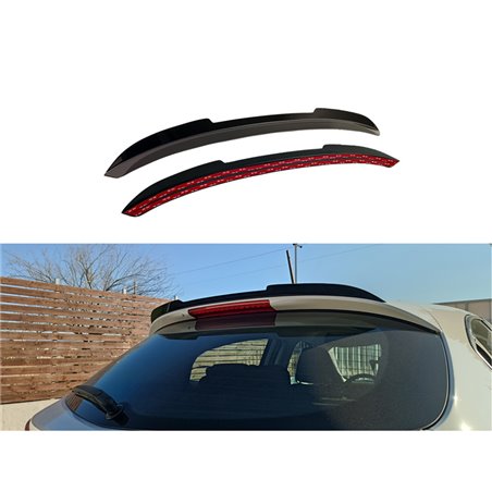 Becquet de toit (Spoiler Cap) sur mesure pour Alfa Romeo Giulietta 2010-2020 (ABS Noir Luisant)