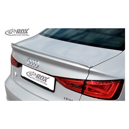 Lèvre spoiler arrière sur mesure pour Audi A3 8V Sedan & Cabrio 2012- (ABS)