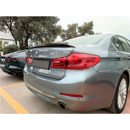 Lèvre spoiler arrière sur mesure pour BMW Serié 5 G30 Sedan 2016- (PU)