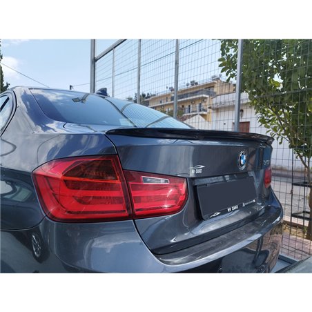 Lèvre spoiler arrière sur mesure pour BMW serie 3 F30 Sedan 2011-2018 (PU)