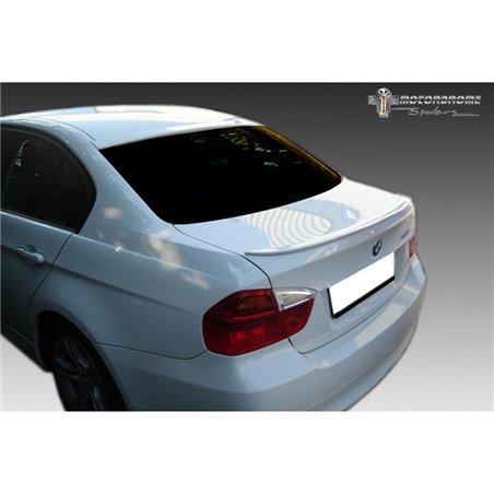 Lèvre spoiler arrière sur mesure pour BMW Série 3 E90 Sedan 2005-2012 (PU)