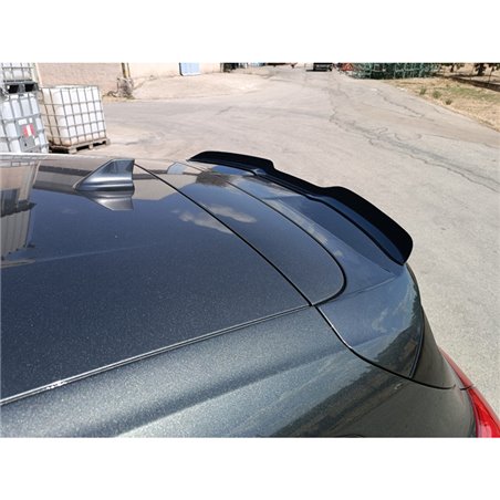 Becquet de toit (Spoiler Cap) sur mesure pour Ford Focus IV ST/ST-Line HB 2018- (ABS Noir Luisant)