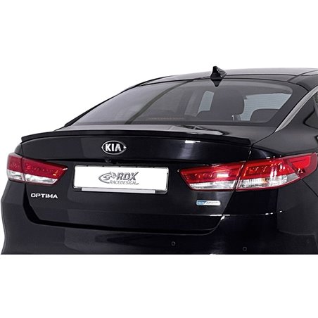 Lèvre spoiler arrière sur mesure pour Kia Optima (JF) 2015-2020 (ABS)