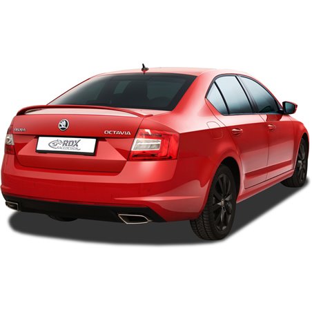 Spoiler arrière sur mesure pour Skoda Octavia III Sedan 2013-2017 & FL 2017-2020 'RS-Look' (PUR-IHS)