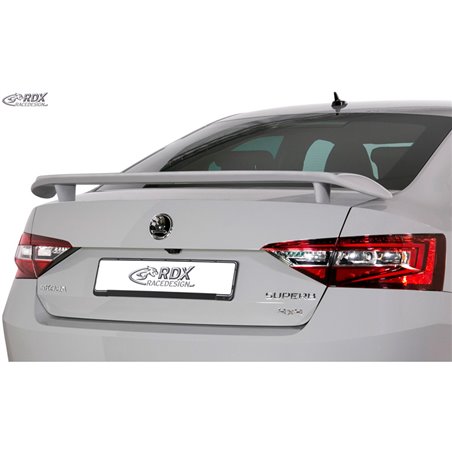 Spoiler arrière sur mesure pour Skoda Superb 3V Sedan 2015- (PUR-IHS)