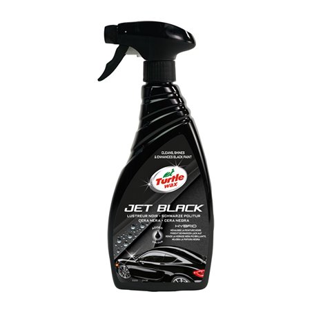 Turtle Wax Hybrid Jet Black Spray Polish 500ml