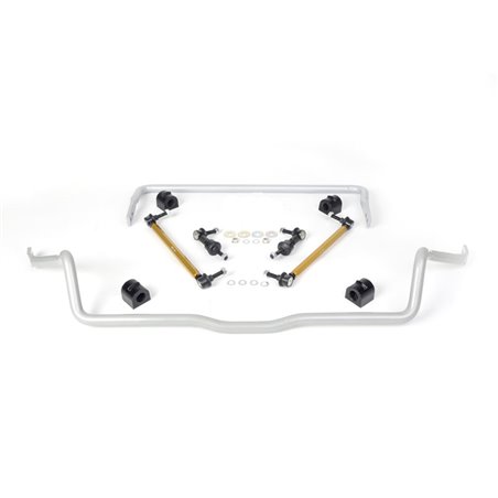 Whiteline Kit de barre stabilisatrice avant et arrière sur mesure pour Ford Focus II/III / Mazda 3 BK/BL 1999-2018