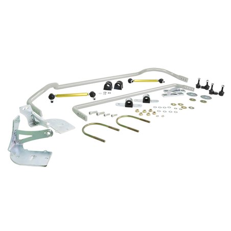 Whiteline Kit de barre stabilisatrice avant et arrière sur mesure pour Honda Civic VIII Hatchback Type R 2006-