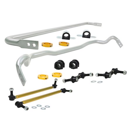 Whiteline Kit de barre stabilisatrice avant et arrière sur mesure pour Hyundai Genesis BH/DH 2008-