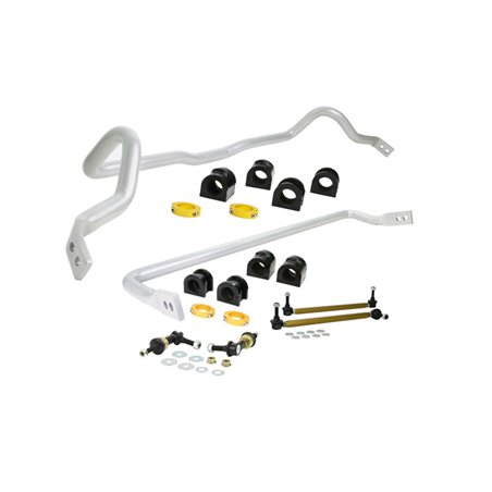 Whiteline Kit de barre stabilisatrice avant et arrière sur mesure pour Mazda 3 BK Mazdaspeed 2004-2009