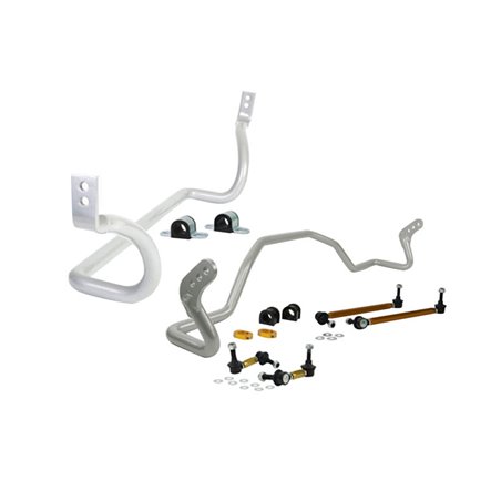 Whiteline Kit de barre stabilisatrice avant et arrière sur mesure pour Mitsubishi ASX/Lancer VIII 4WD 2008-