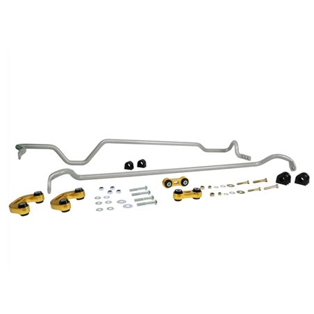 Whiteline Kit de barre stabilisatrice avant et arrière sur mesure pour Subaru Forester SF 2.0 16V 4WD/2.0 S Turbo 4WD/2.5 Turbo 