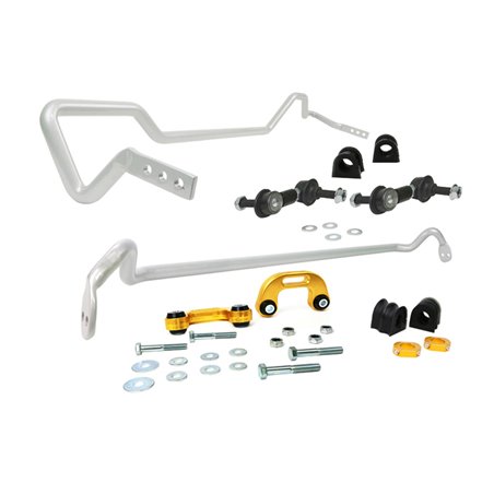 Whiteline Kit de barre stabilisatrice avant et arrière sur mesure pour Subaru Impreza Hatchback/Sedan 2001-2007