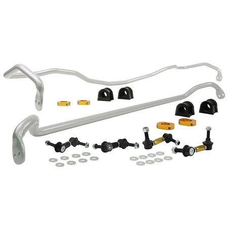 Whiteline Kit de barre stabilisatrice avant et arrière sur mesure pour Subaru Legacy IV BL/IV Estate BP/Outback BE-BH 2003-2015