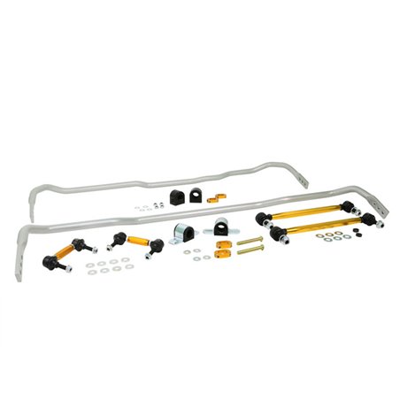 Whiteline Kit de barre stabilisatrice avant et arrière sur mesure pour Audi/Seat/Skoda/Volkswagen 2003-