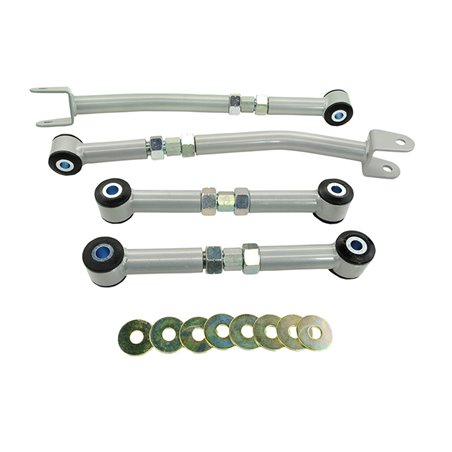 Whiteline Bielle de suspension - Bras de suspension inférieur Avant et Arrière pour Subaru Legacy III BE-BH/Legacy IV BL-BP/Outb