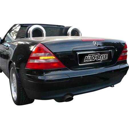 Filet coupe-vent Weyer Basic Line sur mesure pour Mercedes SLK (R170) 1995-2004