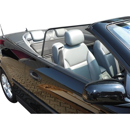 Filet coupe-vent Weyer Basic Line sur mesure pour Saab 9-3 Cabrio Type YS3F 2003-