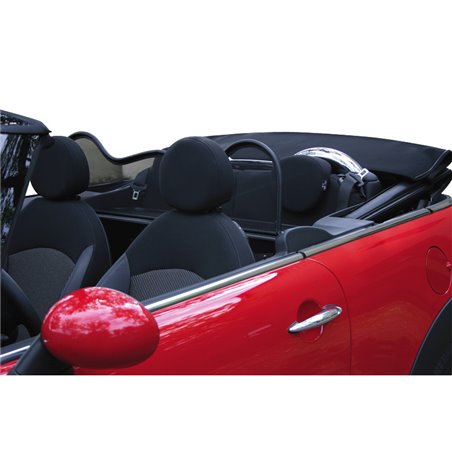 Filet coupe-vent Weyer Basic Line sur mesure pour Mini R52/R57 Cabrio 2004-2015