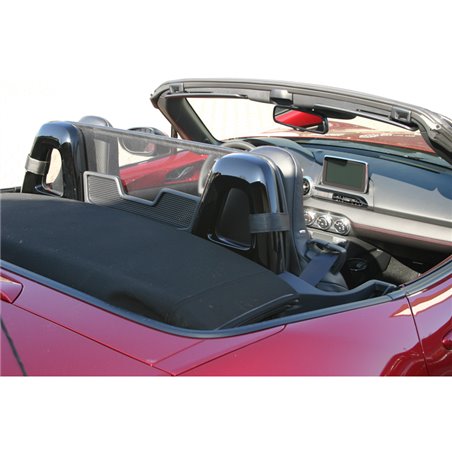 Filet coupe-vent Weyer Basic Line sur mesure pour Fiat 124 Spider & Mazda MX-5 ND 2016-