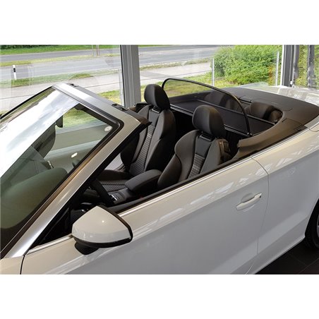 Filet coupe-vent Weyer Basic Line sur mesure pour Audi A3 (8V) Cabrio 2014-