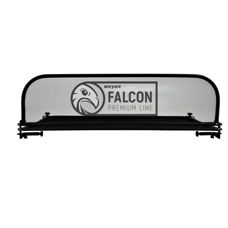 Filet coupe-vent Weyer Falcon Premium sur mesure pour Mini R52/R57 Cabrio 2004-2015 (Hauteur 28cm).