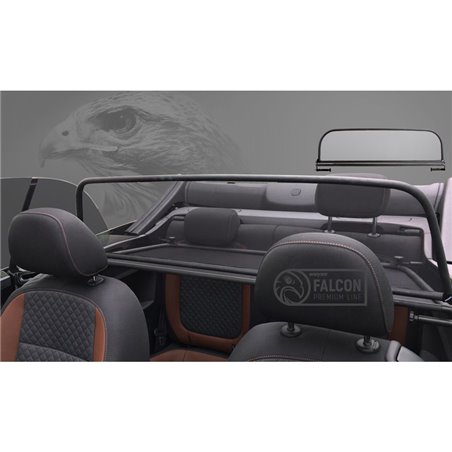 Filet coupe-vent Weyer Falcon Premium sur mesure pour Volkswagen Beetle Cabrio Type 5C 2012-