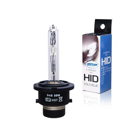 Ampoule de HID-Xenon D4S 5000K 25% UP + Homologation E, 1 pièce