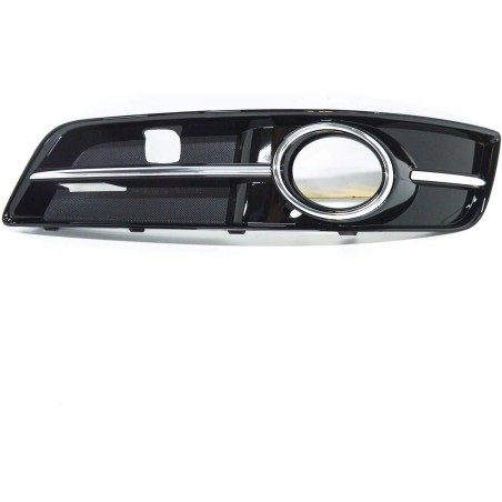 Grille gauche de parechoc A3 Noir brillant et chrome